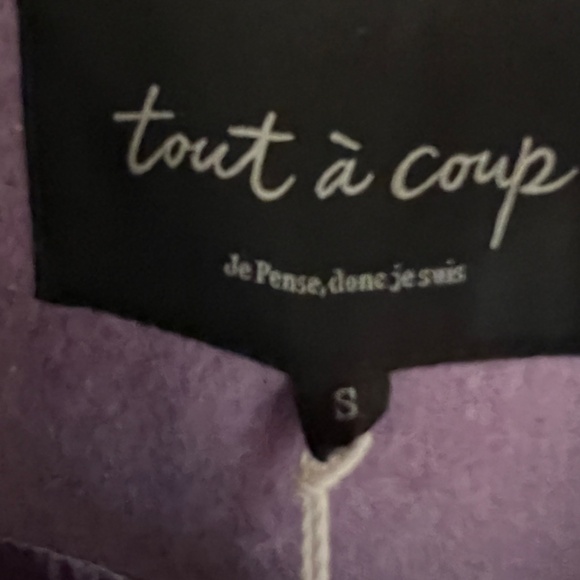 Tout a Coup woolen raglan belted - Picture 7 of 8